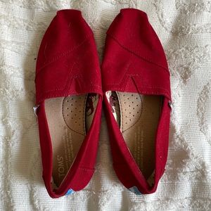 Toms Red Shoes